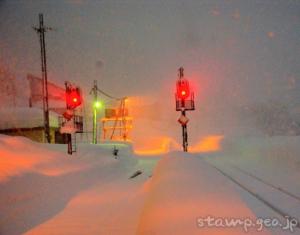 大白川駅　只見線　無人駅