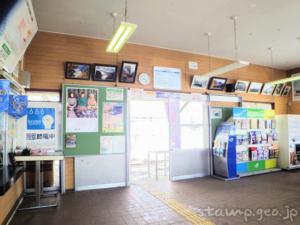 会津坂下駅　只見線　木造駅舎