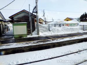 会津坂下駅 只見線 木造駅舎