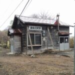 渡島沼尻駅　木造駅舎　無人駅　駅スタンプなし　函館本線（砂原支線）　JR北海道