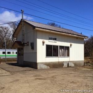 赤井川駅（無人駅）　駅スタンプなし　函館本線　JR北海道