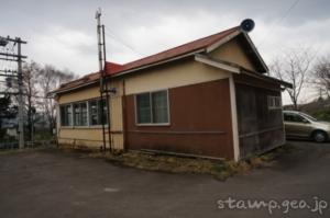仁山駅(にやまえき) 駅スタンプなし 無人駅 木造駅舎 函館本線(砂原支線) 駅番号H69