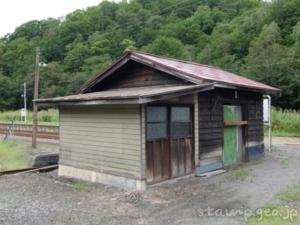 峠下駅　無人駅　木造駅舎　2023年3月31日をもって廃止　留萌本線