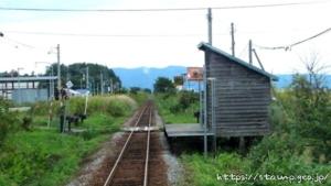 真布駅　留萌本線　無人駅（2023年3月31日をもって廃止）　駅スタンプなし