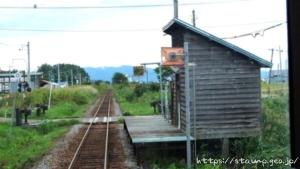 真布駅　留萌本線　無人駅（2023年3月31日をもって廃止）　駅スタンプなし