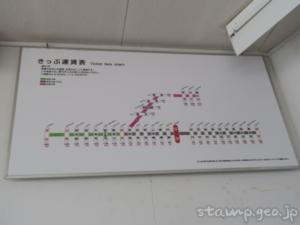 厚岸駅（あっけしえき）　駅スタンプ　全2個　根室本線（花咲線）