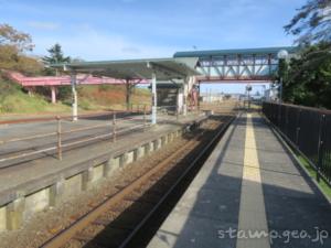 厚岸駅（あっけしえき）　駅スタンプ　全2個　根室本線（花咲線）
