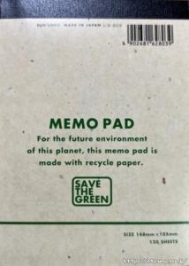 文運堂 再生紙メモ帳 レヨ-803